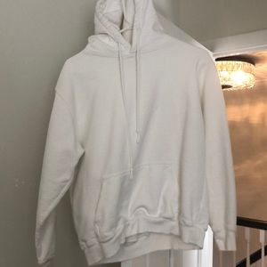 Brandy Melville White Hoodie